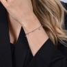Bracciale Donna Luca Barra BK2606 In Acciaio Con Zirconi E Cristalli Rosa