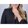 Bracciale Donna Luca Barra BK2606 In Acciaio Con Zirconi E Cristalli Rosa