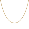 Collana Uomo Luca Barra CL389 In Acciaio Dorato Maglia Coda Di Topo 2 mm