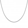 Collana Uomo Luca Barra CL388 In Acciaio Maglia Coda Di Topo 2,3 mm