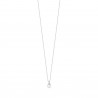 Collana Donna Luca Barra CK1293 In Acciaio Con Perla Bianca