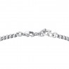 Bracciale Uomo Luca Barra BA1877 In Acciaio Con Ancora E Particolari Rosé