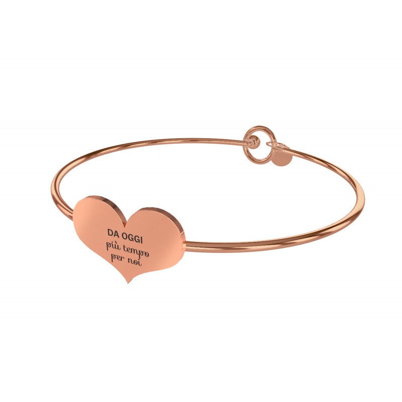 Bracciale donna I 10 Buoni Propositi B-5451/RO (da oggi più tempo per noi)