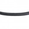 Bracciale Uomo Luca Barra BA1966 In Acciaio IP Nero