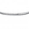 Bracciale Uomo Luca Barra BA1853 In Acciaio Maglia Coda Di Topo 4 mm