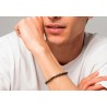 Bracciale Uomo Luca Barra BA1968 In Acciaio IP Nero A Catena