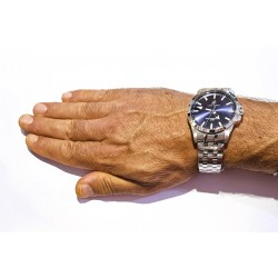 Orologio Uomo Luca Barra BU147 Solo Tempo Con Quadrante Blu