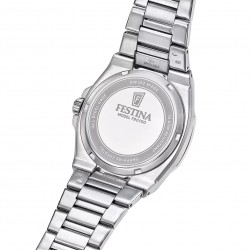Orologio Uomo Festina F20100/4 Classic Steel SWISS MADE Con Quadrante Blu