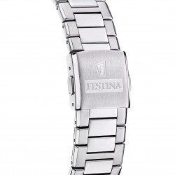 Orologio Uomo Festina F20100/4 Classic Steel SWISS MADE Con Quadrante Blu