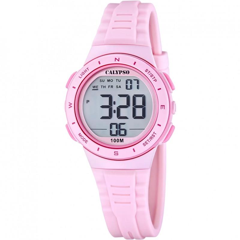 Orologio Ragazza/Bimba Calypso K5885/1 Con Cassa E Cinturino Rosa