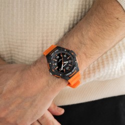 Orologio Uomo Calypso K5883/2 Solo Tempo Con Cinturino Arancio