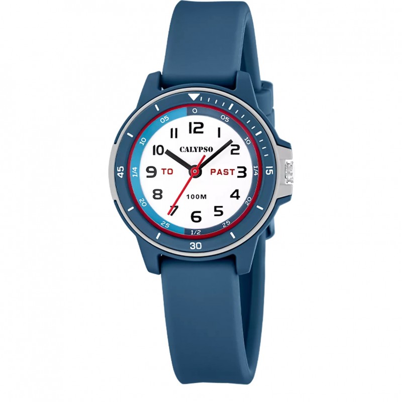 Orologio Bimbo Calypso K5881/4 Solo Tempo Con Cinturino Blu