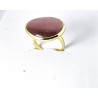 Anello Donna Sovrani J13244M18 In Bronzo Dorato Con Pietra Viola