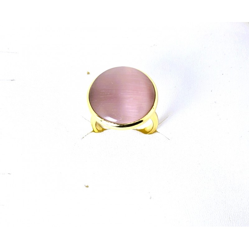 Anello Donna Sovrani J13243M18 In Bronzo Dorato Con Pietra Viola