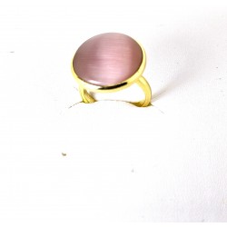 Anello Donna Sovrani J13243M18 In Bronzo Dorato Con Pietra Viola