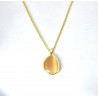 Collana Donna Sovrani J13210 In Bronzo Dorato Con Pietra Arancione