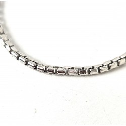 Bracciale Uomo Ananda925 A-Y001.BR In Argento Maglia Rigata
