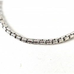 Bracciale Uomo Ananda925 A-Y003.BR In Argento Con Maglie Effetto Rigato