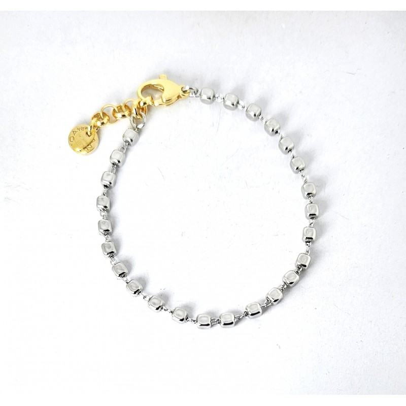 Bracciale Uomo Ananda925 A-Y008.BR In Argento Con Particolari Dorati
