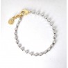 Bracciale Uomo Ananda925 A-Y008.BR In Argento Con Particolari Dorati