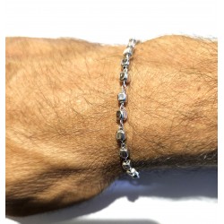 Bracciale Uomo Ananda925 A-Y008.BR In Argento Con Particolari Dorati