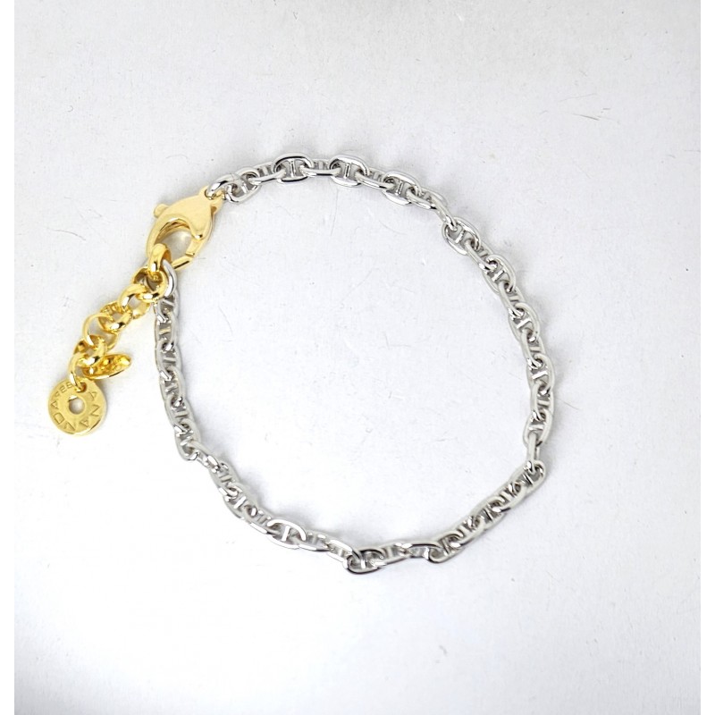 Bracciale Uomo Ananda925 A-Y024.BR In Argento Con Particolari Dorati