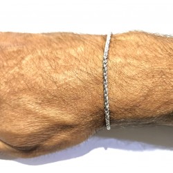 Bracciale Uomo Ananda925 A-Y012.BR In Argento A Maglie Ritorte