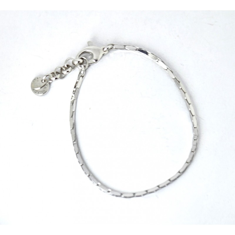Bracciale Uomo Ananda925 A-Y013.BR In Argento A Maglie Quadrate