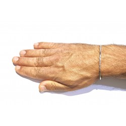 Bracciale Uomo Ananda925 A-Y013.BR In Argento A Maglie Quadrate