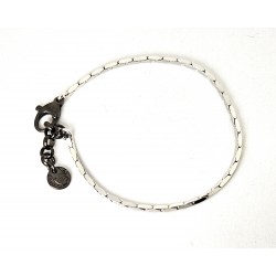 Bracciale Uomo Ananda925 A-Y015.BR In Argento Con Particolari Neri