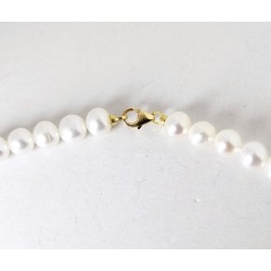 Collana Donna MIKIKO MC1555O1FCBI055 In Perle Con Sfere Oro Giallo