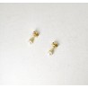Orecchini Donna MIKIKO M.GTR35-ML In Perle Con Chiusura In Oro Giallo 18 Carati