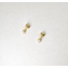 Orecchini Donna MIKIKO M.GTR40-ML In Perle Con Chiusura Oro Giallo 18 Carati