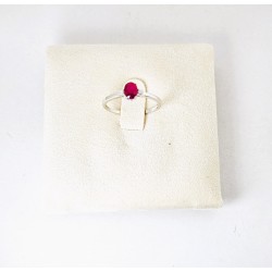 Anello Donna MIKIKO MA5191O4RBN In Oro Bianco Con Rubino E Diamanti