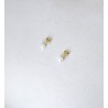 Orecchini Donna MIKIKO M.GTR50-ML In Perle Di Acqua Dolce Con Chiusura Oro Giallo 18 Carati