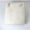 Orecchini Donna MIKIKO MO5159O4BR022 Punto Luce In Oro Bianco Con Diamanti