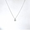 Collana Donna MIKIKO MD5177O4BR011 Punto Luce Oro Bianco Con Diamanti Con Diamanti