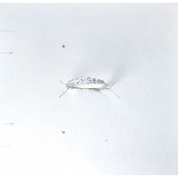 Anello Veretta Donna Elli's EL0618 In Oro Bianco 18Carati Con Diamanti