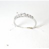 Anello Veretta Donna Elli's EL0618 In Oro Bianco 18Carati Con Diamanti