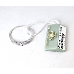 Anello Veretta Donna Elli's EL0618 In Oro Bianco 18Carati Con Diamanti