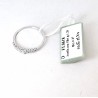 Anello Veretta Donna Elli's EL0618 In Oro Bianco 18Carati Con Diamanti