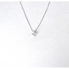 Collana Donna Elli's EL103207L Punto Luce In Oro Bianco Con Diamante