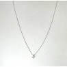 Collana Donna Elli's EL103202L Punto Luce In Oro Bianco Con Diamante