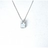Collana Donna Elli's Nardelli EL0832 Con Acqua Marina Rettangolare E Diamanti