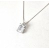 Collana Donna Elli's Nardelli EL0832 Con Acqua Marina Rettangolare E Diamanti