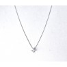 Collana Donna Ellli's Nardelli EL103206L Punto Luce In Oro Bianco Con Diamante