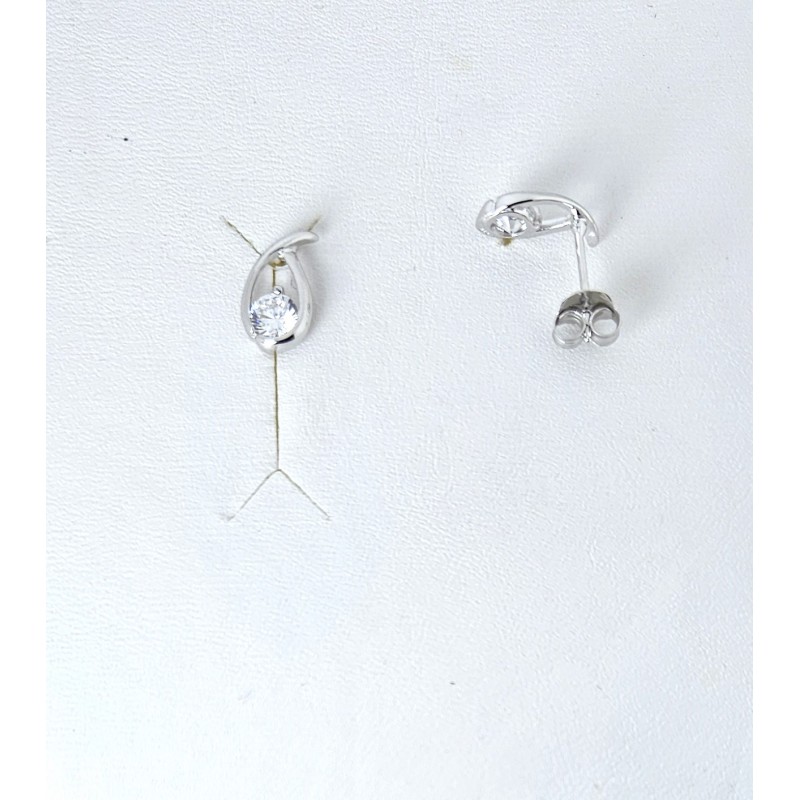 Orecchini Donna Lotus Silver LP3959-4/1 In Argento A Goccia Con Zircone