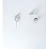 Orecchini Donna Lotus Silver LP3959-4/1 In Argento A Goccia Con Zircone