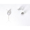 Orecchini Donna Lotus Silver LP3959-4/1 In Argento A Goccia Con Zircone