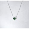 Collana Donna Lotus Silver LP3953-1/2 In Argento Con Zirconi Verdi